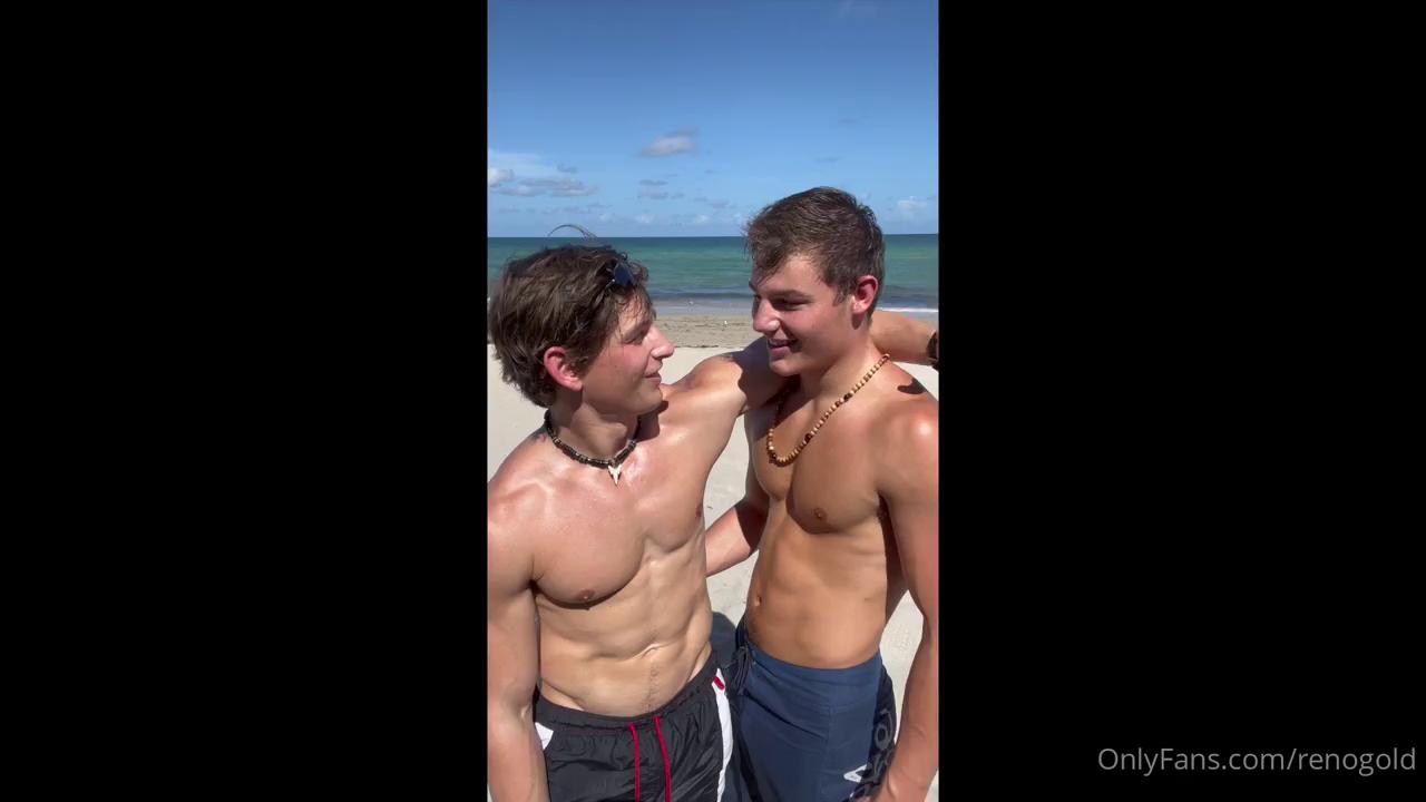 OF Reno Gold & Tony in the public bathrooms