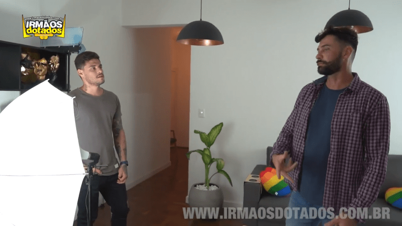 Eduardo Milano with Gabriel Castro