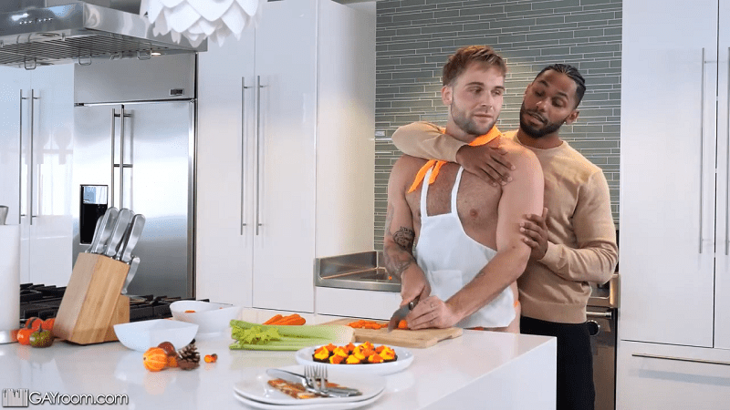 Trent Marx & Tony Genius – Thanksgiving Kitchen Fuck