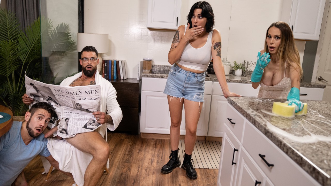McKenzie Lee, Dante Colle & Alpha Wolfe – Cock, Pussy, Scissors