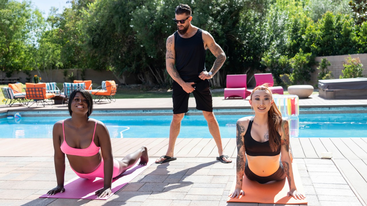 Yoga Fuckery – Billie Beaumont, Alpha Wolfe & Ana Andrews