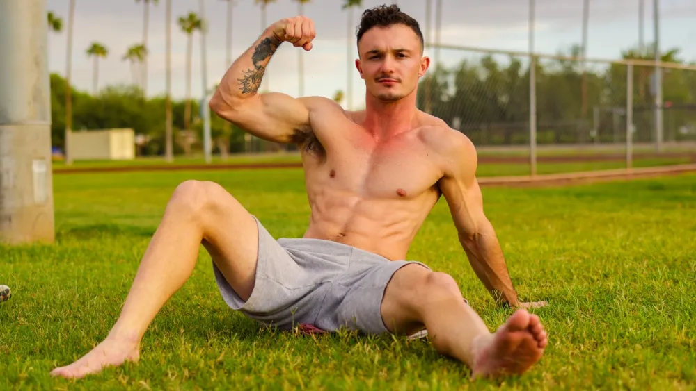 Baseball Player Jack Grey Shows Us His Bat Handling Skills