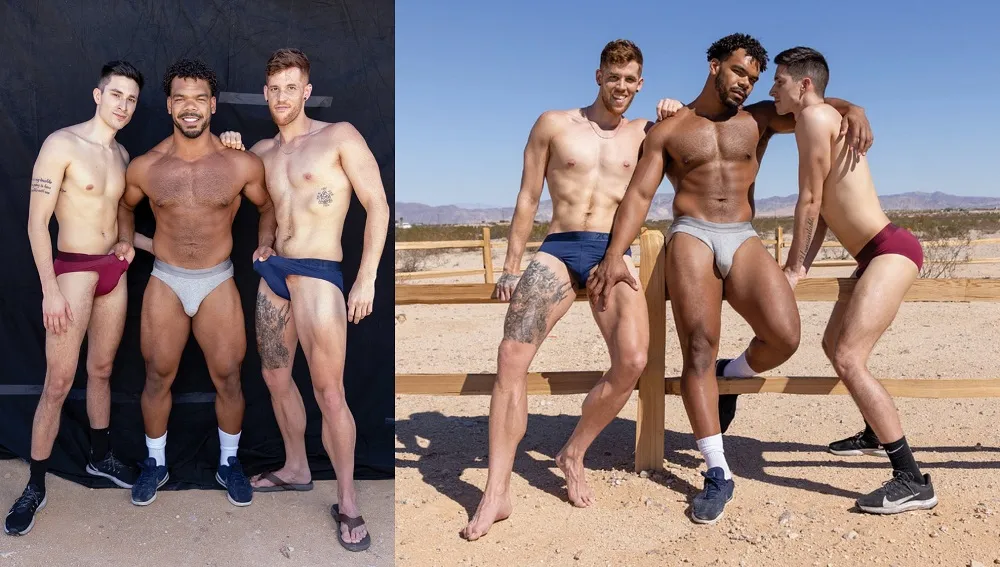 Chris White, Brock Brodie & Kane Fox – Cheat Day Scene 2