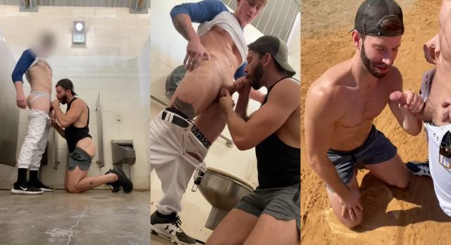 OF Troy & Kyle – Double Dick in the Dugout