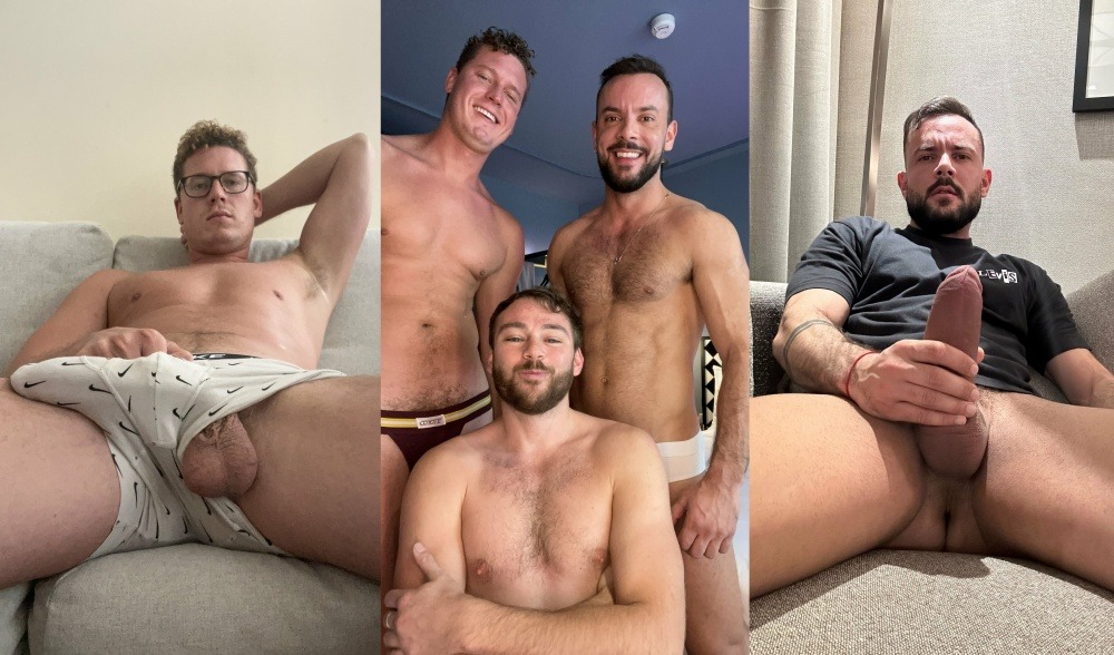 OF Max Adonis gets double penetrated by Sir Peter and Thomas Long