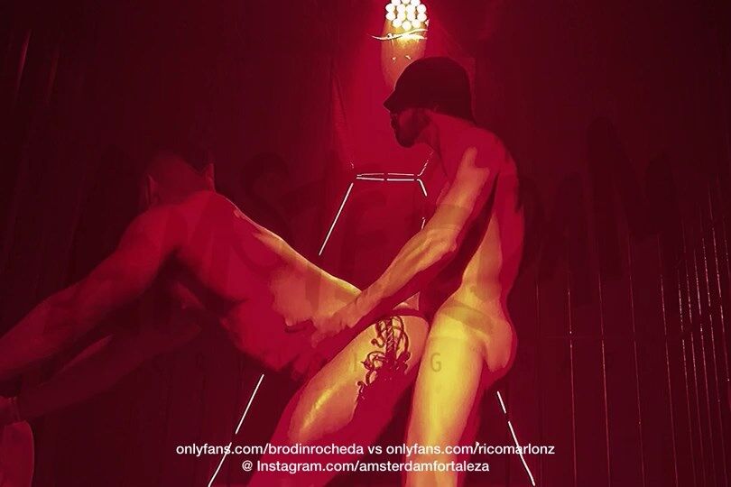 OF Rico & Felipe Flipfuck in Amsterdam Cruising Bar Fortaleza Brazil