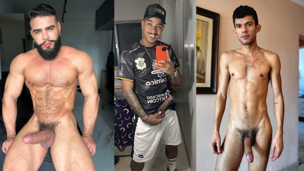 OF Rico Marlon, MagreloXXL and Tulio Hernandez – Double Anal Double