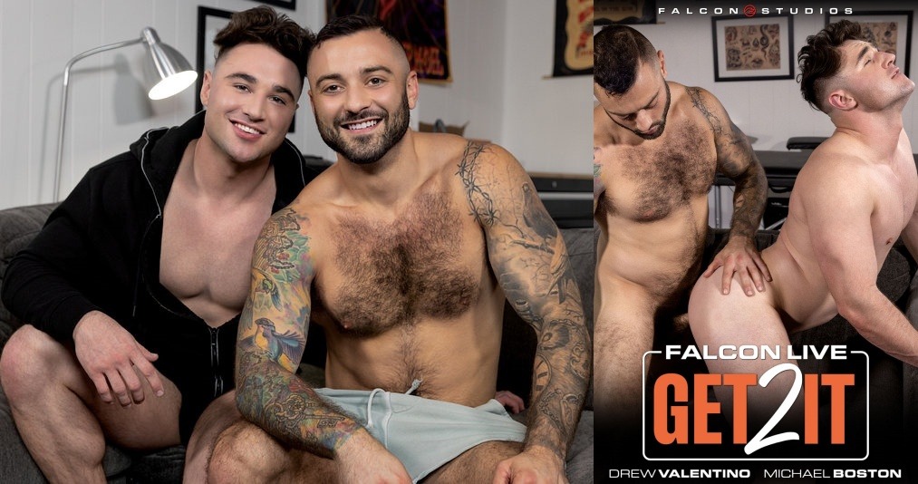 Drew Valentino and Michael Boston – Falcon Live – Get 2 It