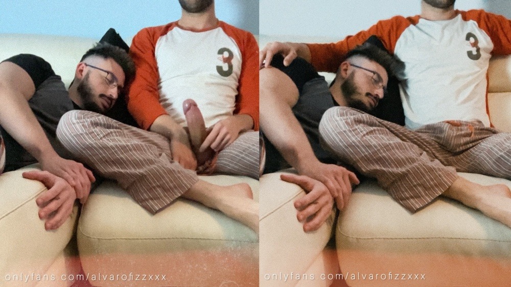 OF Alvaro Fizz – My friend masturbated next to me while I was sleeping