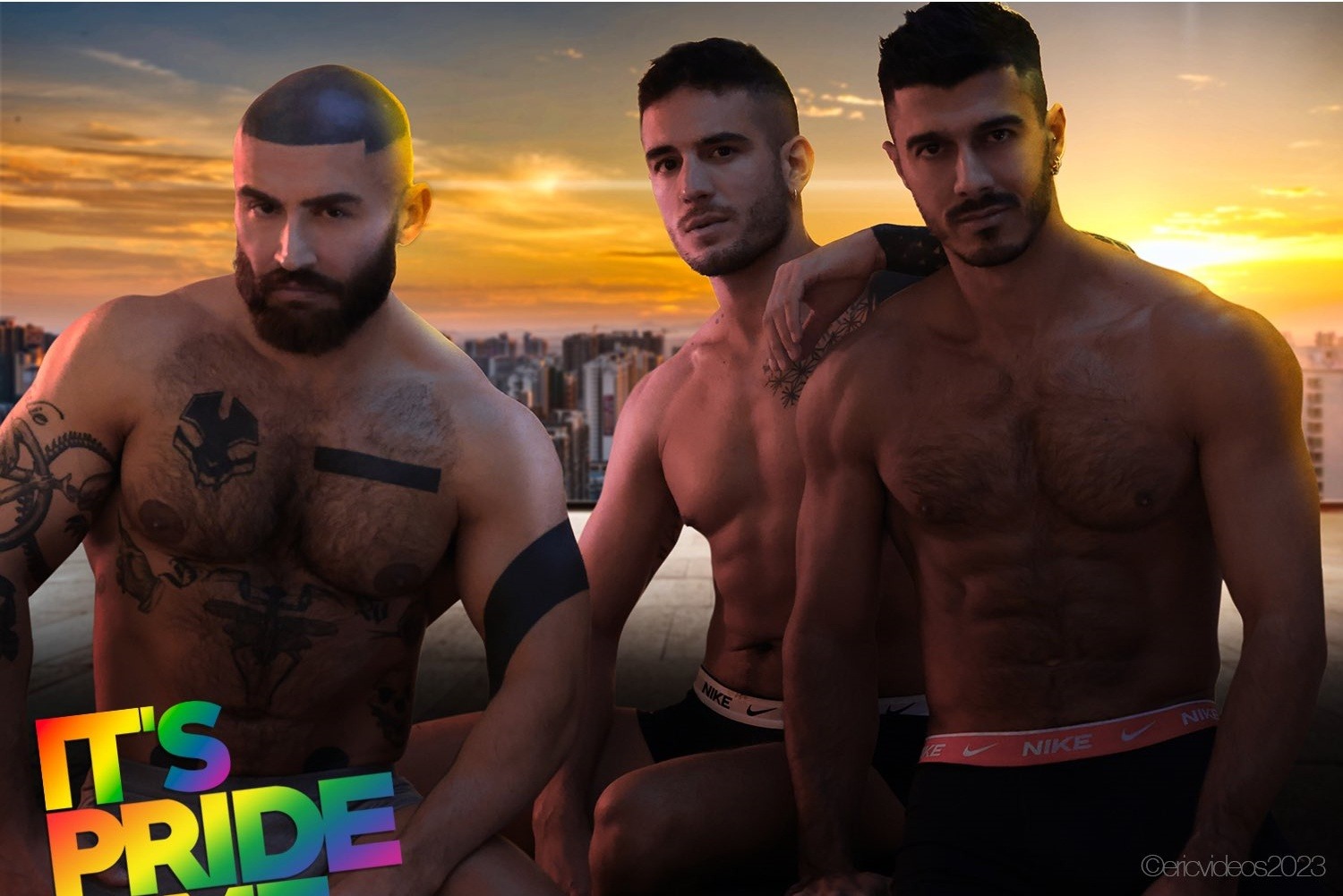 Francois Sagat and The Sin Couch Final Part with Alex Ink & Lobo Carreira