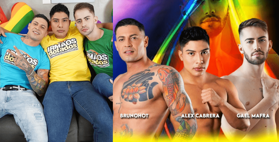 Bruno Hot, Alex Cabrera and Gael Mafra