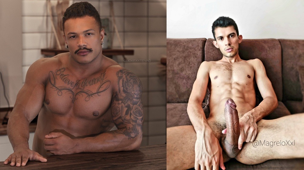 OF Magrelo XXL fucks Jerri Gomes