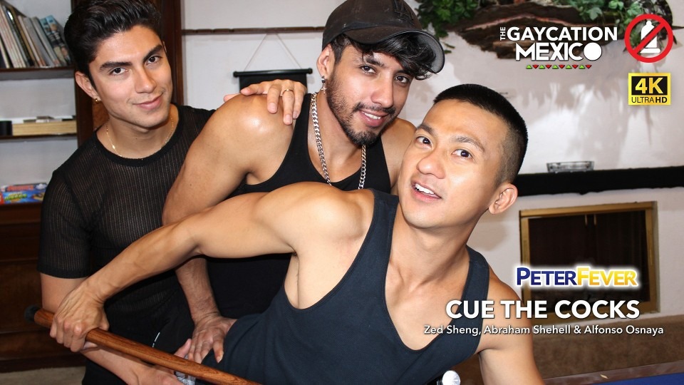 Zed Sheng, Abraham Shehell & Alfonso Osnaya – Gaycation Episode Four: Cue the Cocks
