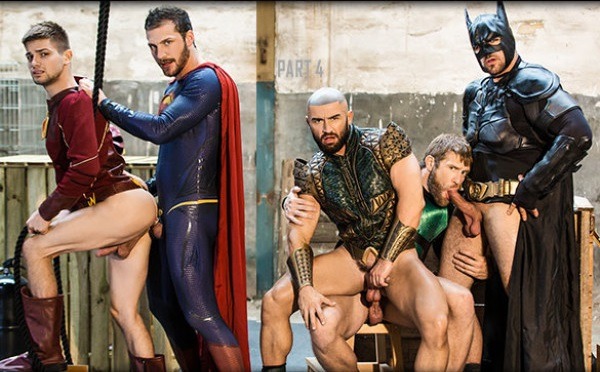 SuperGayHero – Justice League: A Gay XXX Parody Part 4