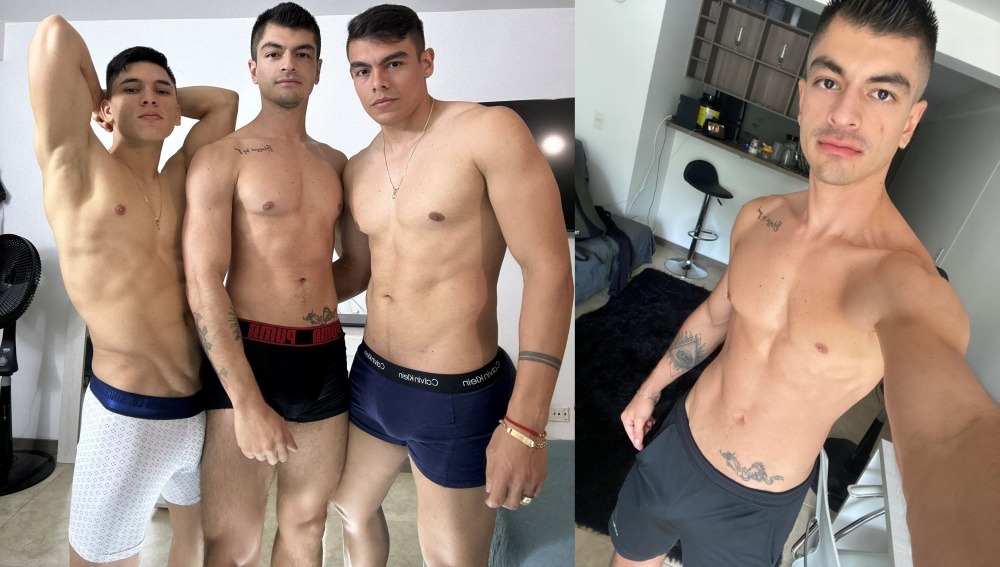 OF Yolber Martinez, Alejo Garcia and Alessandro Arthur