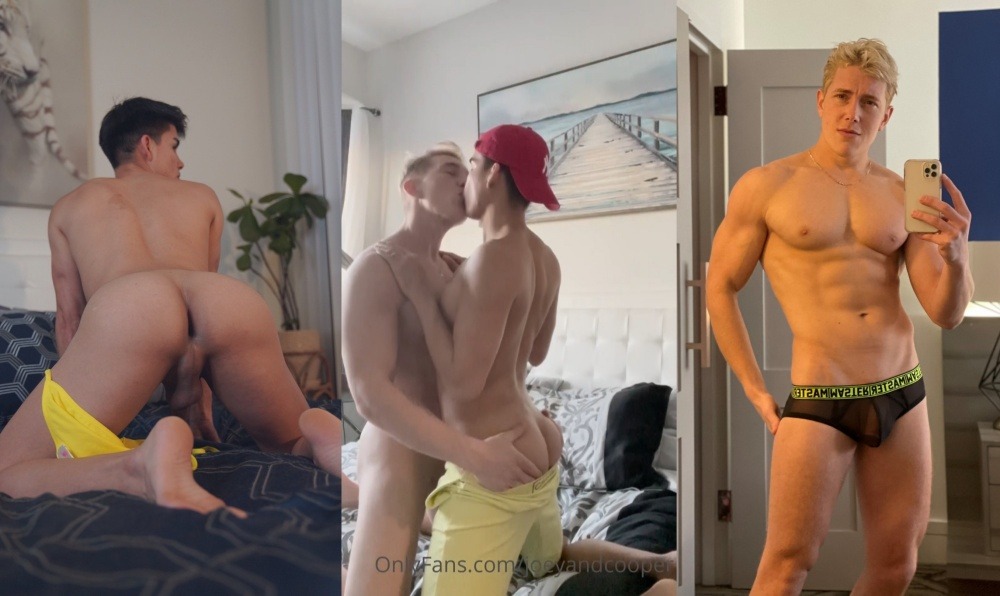 OF joeyandcooper – Fucking on the bed