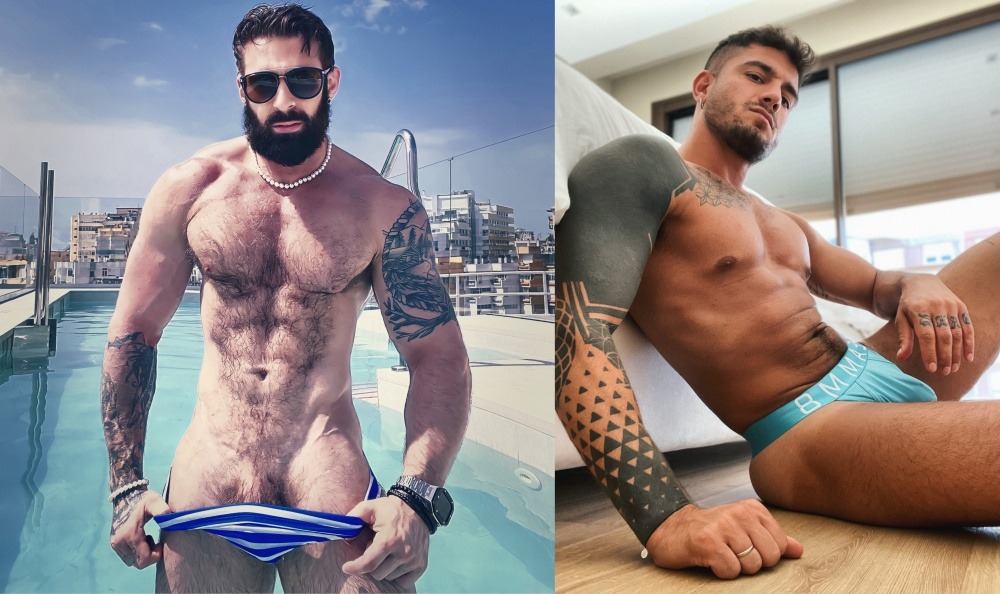 OF Alex Ink Bottoming with Scott Carter