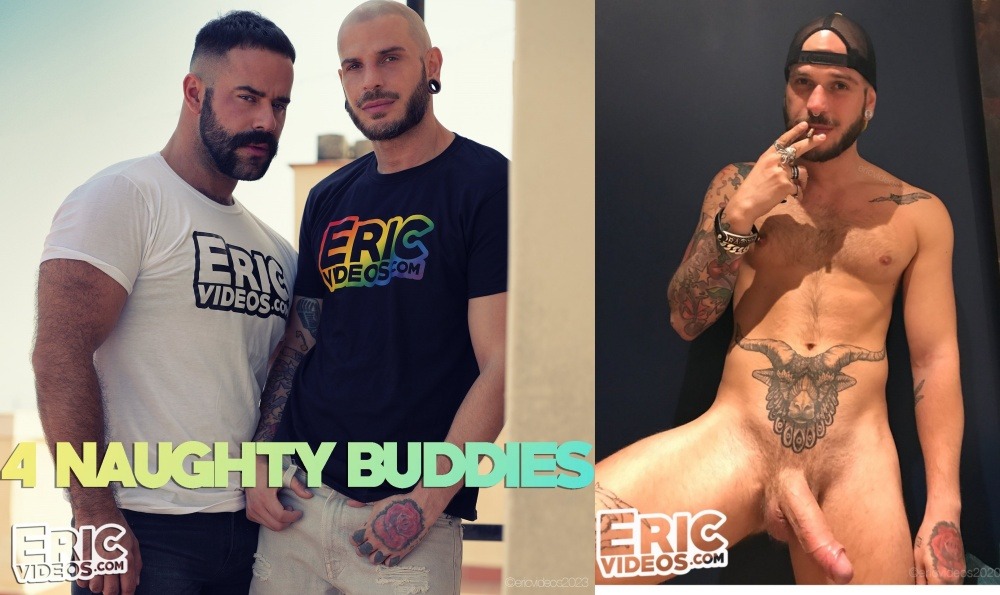 Fabio Vini and Teddy Torres – The 4 buddies naughty week end Part 2