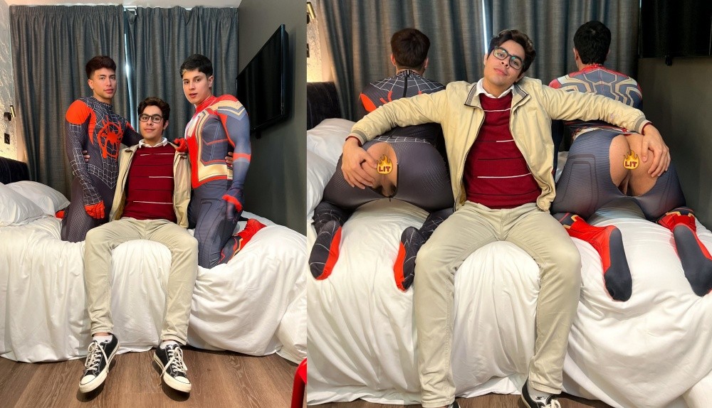 OF GabrieTwink fucks Bagarjona and Stiveneas – Fucking in AranhaVerso