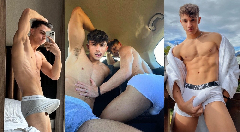 OF Car sex with Kevin Guastella (hotkev) and RikyXL