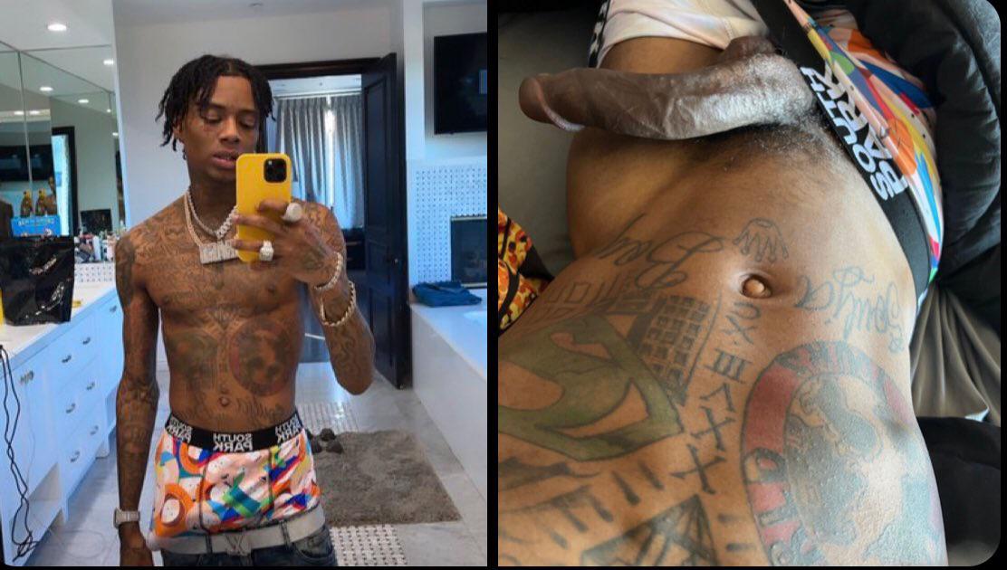 OF Nude – Rapper Soulja Boy’s penis is exposed live and size SHOCKS