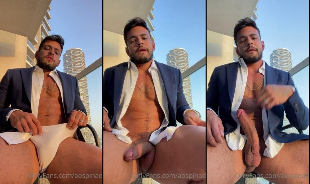 OF Alejo Ospina Wanna have u on your knees worshipping my dick in my Dubais balcony