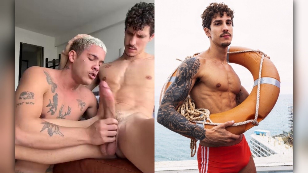 OF Gabriel Coimbra fucks Ric Vilarrim