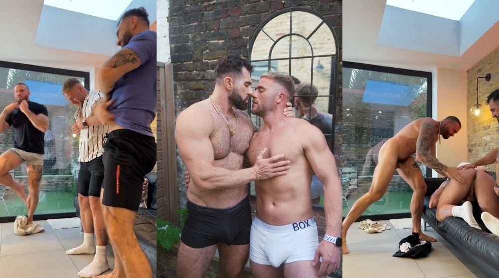 OF Dcbrne meets the couple Apollon and Huge Ajax