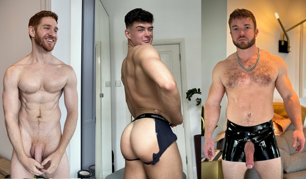 OF Gabriel Cross, Leander & James Ash – Hottest Threesome