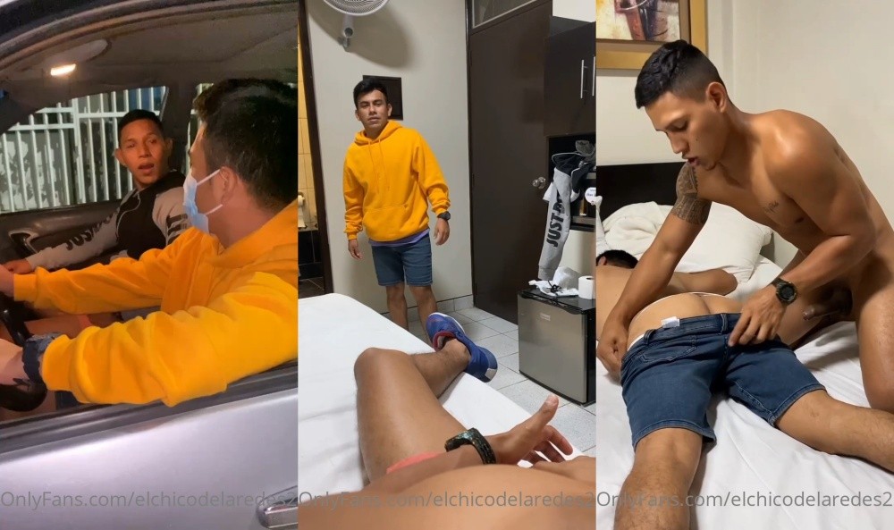 OF ElChicoDeLasRedes fucking the Uber driver