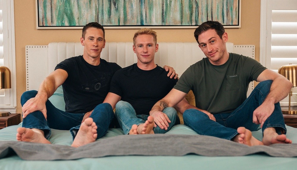 Barron, Grayson & Rocky – Triple Double Stuffing Grayson