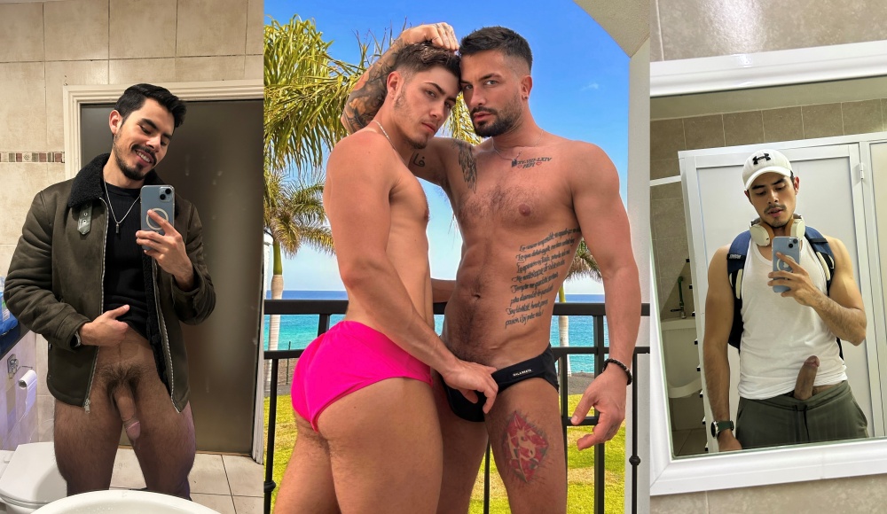 OF Alex Maldonado fucks couple Andrea Suarez and Lopaeztorres