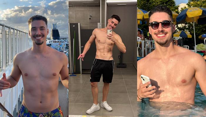 Influencer Victor Doro masturbating