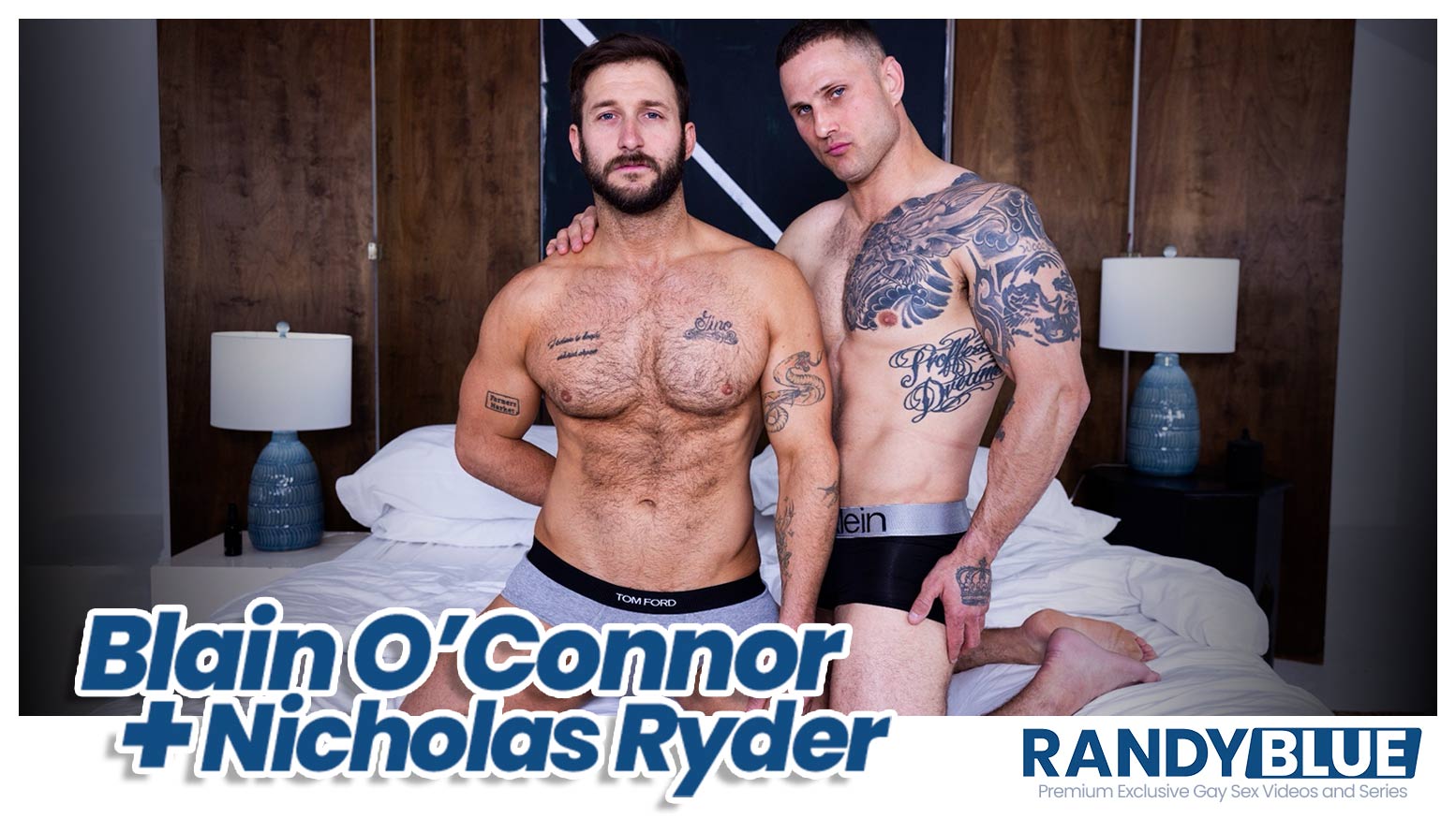 Blain O’Connor Fucks Nicholas Ryder In Their Explosive RandyBlue Debut