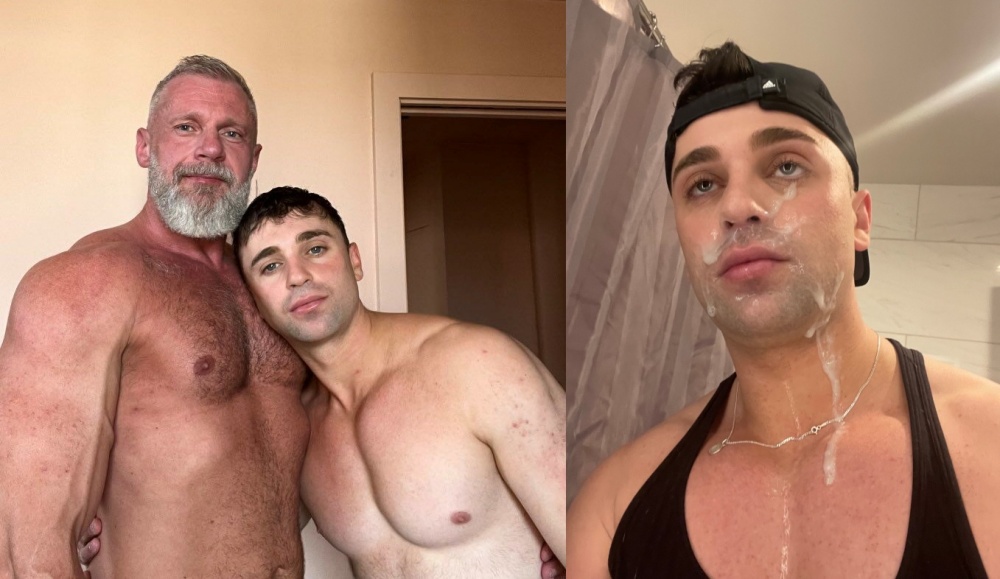 OF The Juicy Santa and Rich Harring – Daddy’s Huge Cock