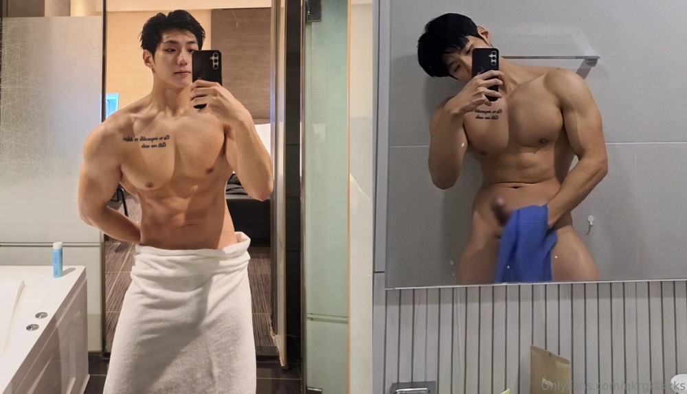 OF Sexy Viral Korean Tiktoker Cosplayer Hunk 이 상현 qkrgktkxks cums alot