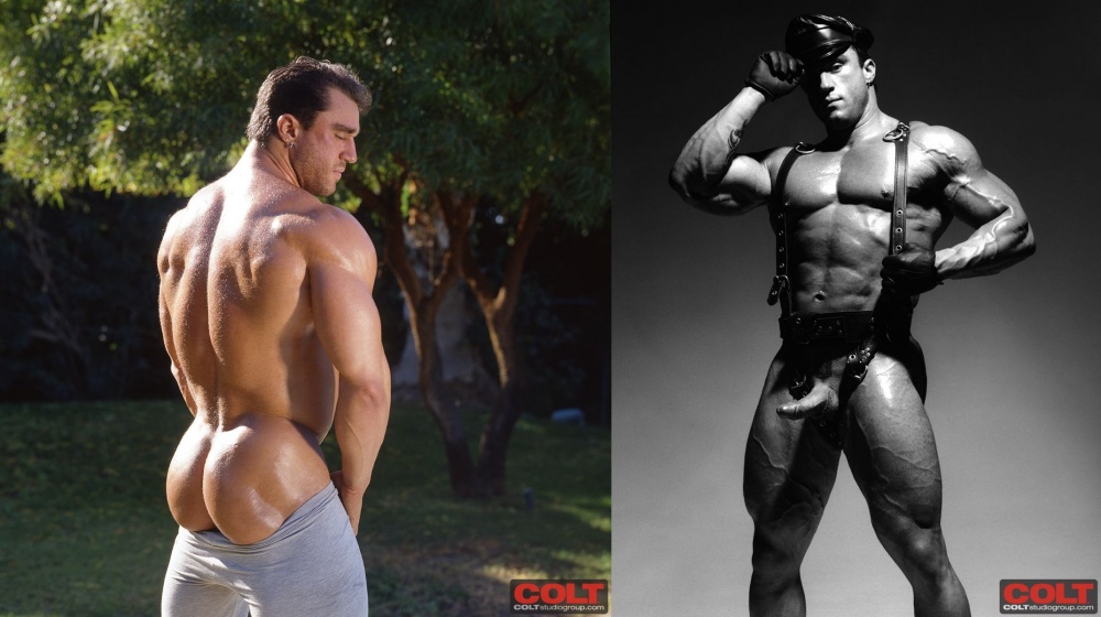 Very Rare video of BIG Bodybuilder Rod Roddick worship and JO