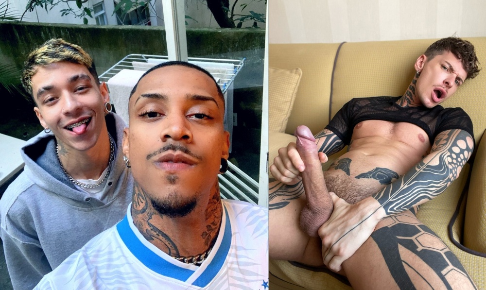 OF Vittor Only being fucked by Yuri Oberon and Robert Royal