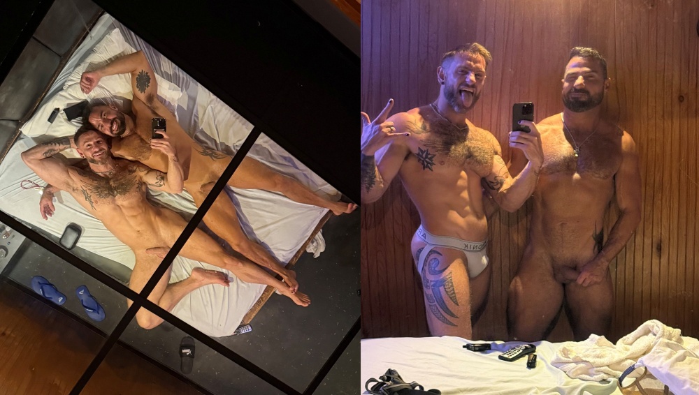 OF Leo Bayne and Felix Gonzalez