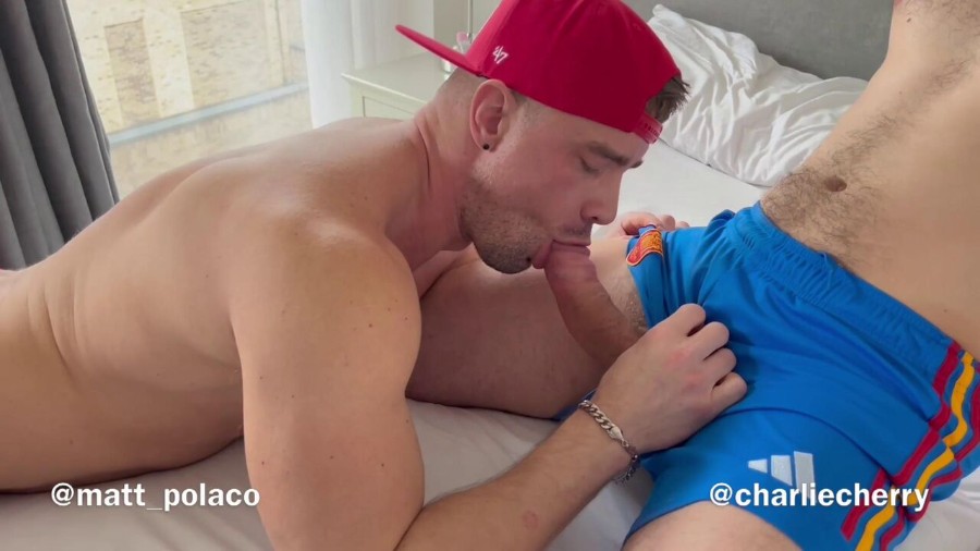 Charlie Cherry, Matt Polaco & XLT Sebastian – Serving Huge Spanish Dick