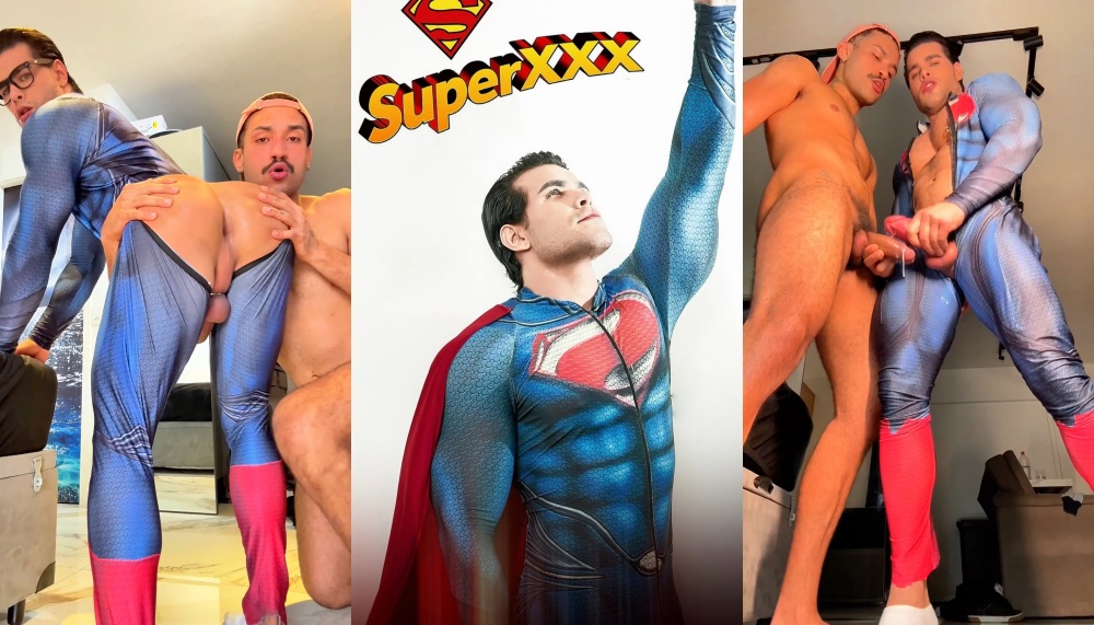 OF Rico Marlon and Gabriel Antonio – Horny Rogue Fucks Superman