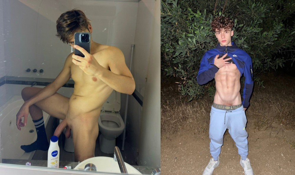 OF Romeo Twink fucked by Valentinoboy in NBA Kit