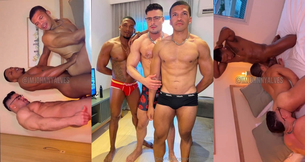 OF Rico Marlon, Johnny Alves & Henry Ebano – Trio Hot Cocks