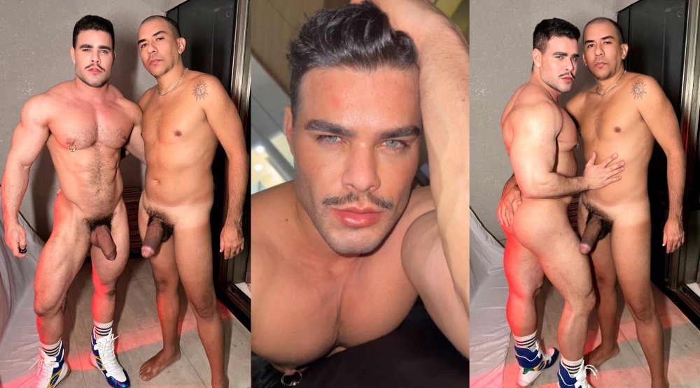 OF Rico Marlon & Pedrao 25CM – On the emergency stairs of the shopping mall