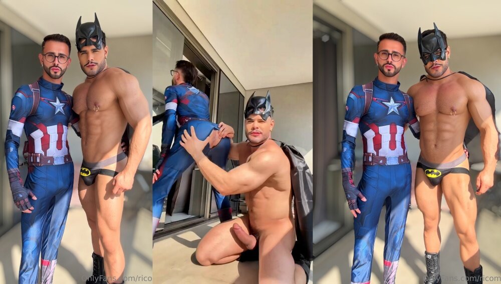 OF Rico Marlon & Safalu – Sweet Treats and Milk – Batman vs. Captain America