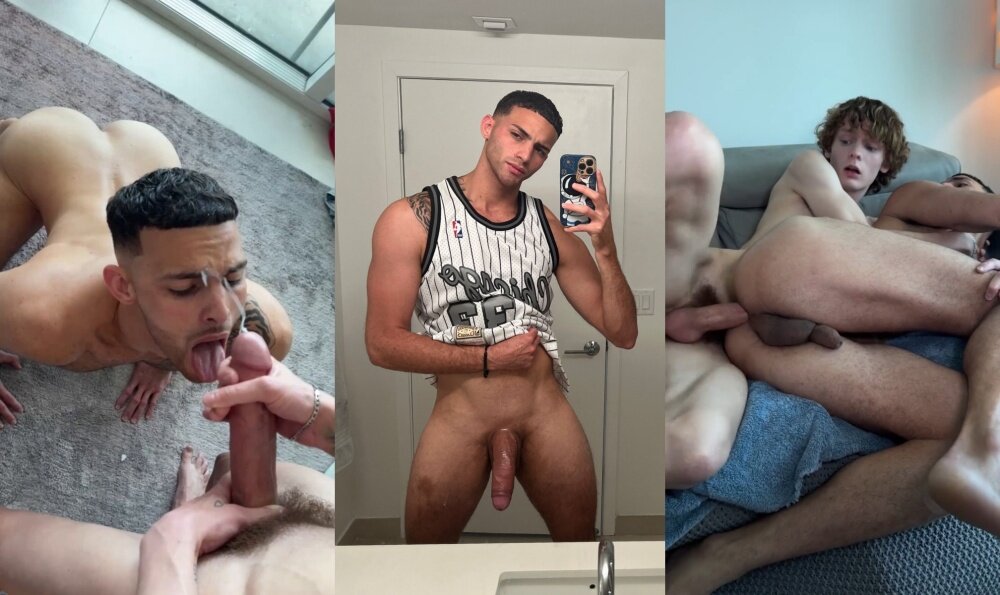 OF Spikey Dee fucks the also big dick Chris Papi