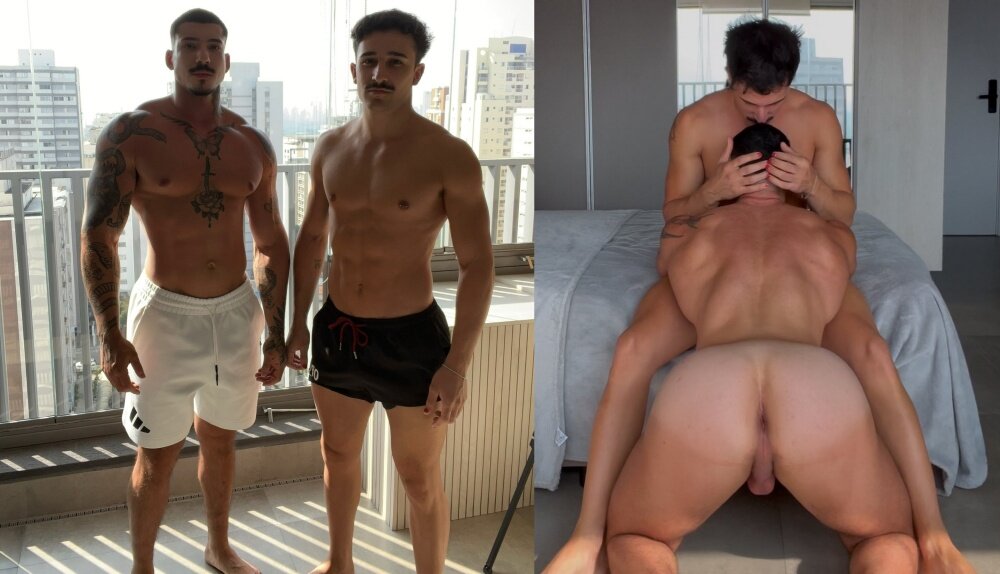 OF Dragon Rojo fucks Guilherme Oliveira