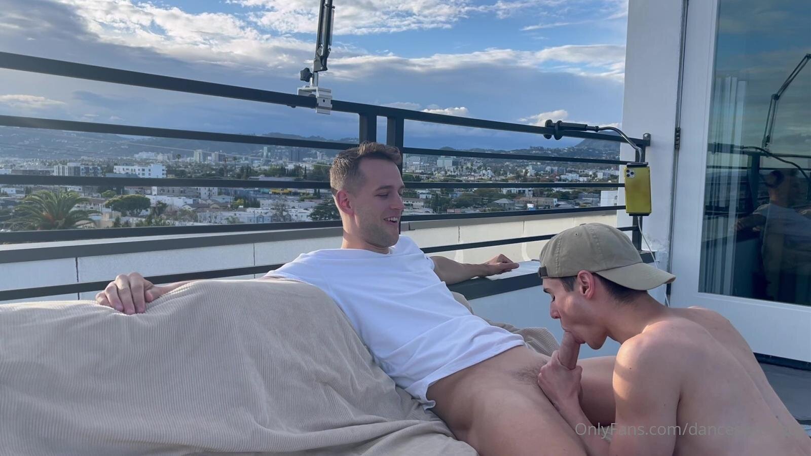 OF Leo Grand enjoying Sam Holister’s cock