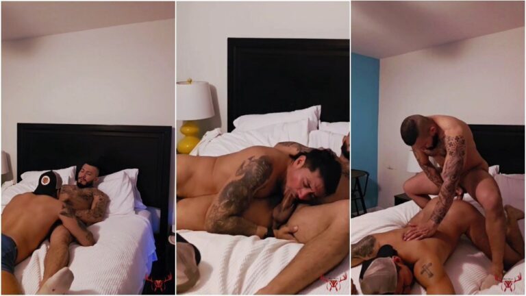 Ant Vega & Hotbull91 – Masculine top fucks submissive bottom