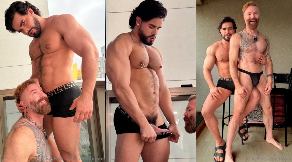 OF Rico Marlon and Rob Montana – Thick hard cock wanting ass